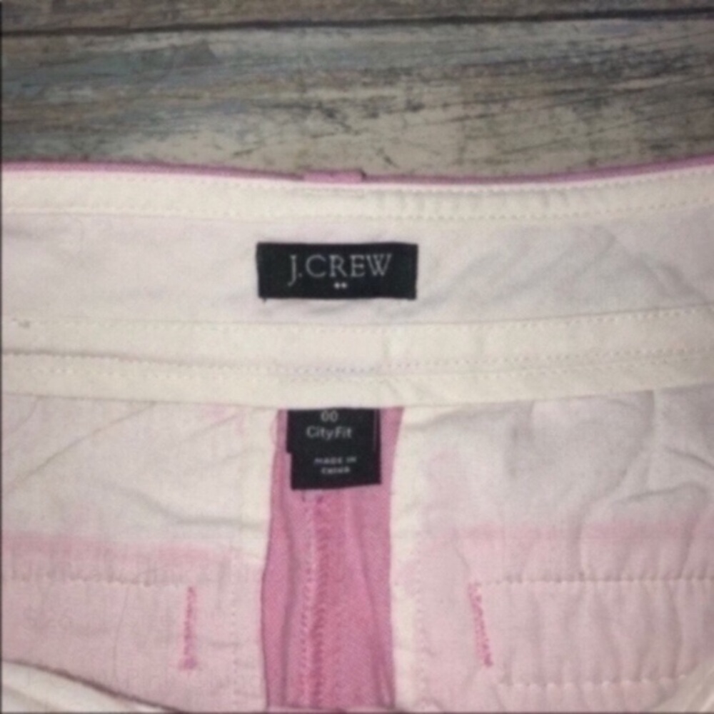 J. Crew Pink Chino Shorts - Picture 4 of 4